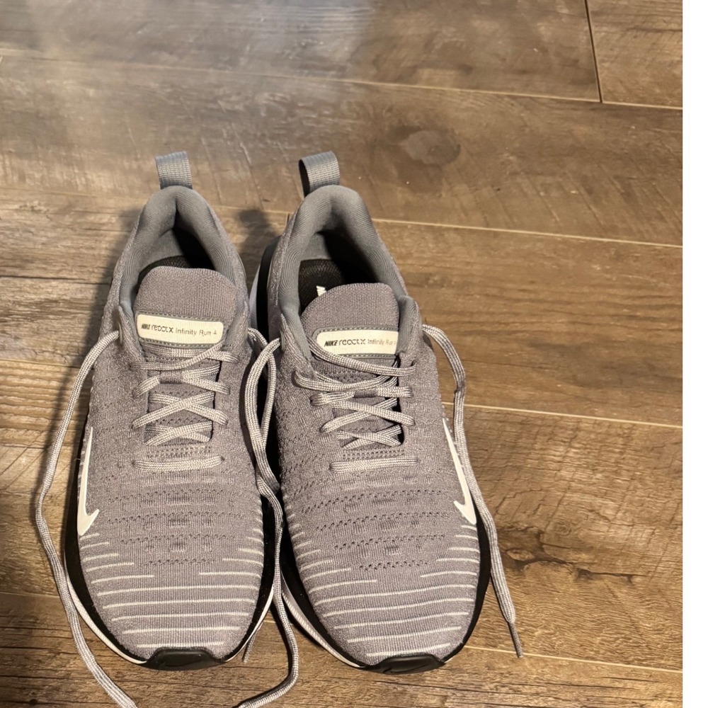 Nike ReactX Infinity Run 4 Mens Grey Road Running Shoes DR2665-004